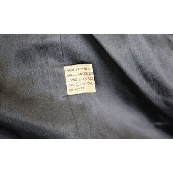 J. RIGGINGS - BEIGE & BLACK PLAID WOOL SILK BLEND BLAZER JACKET SPORT COAT 44R - Picture 8 of 11